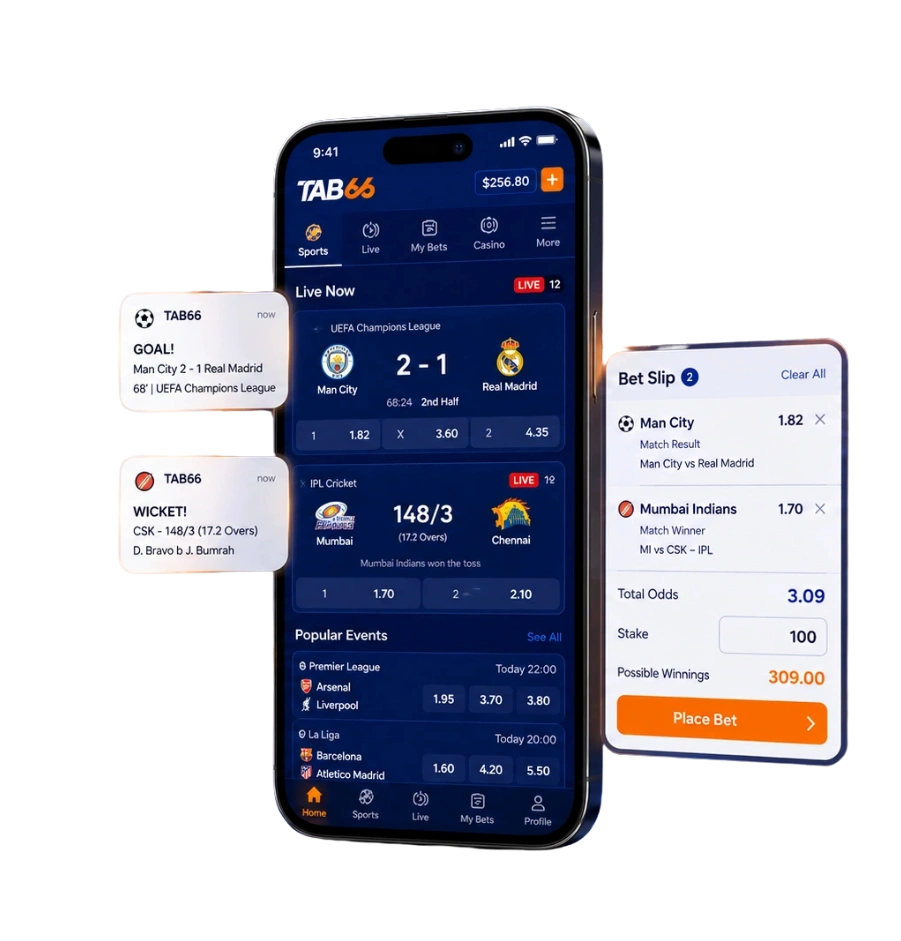 Bet on Sports with Tab66 Malaysia